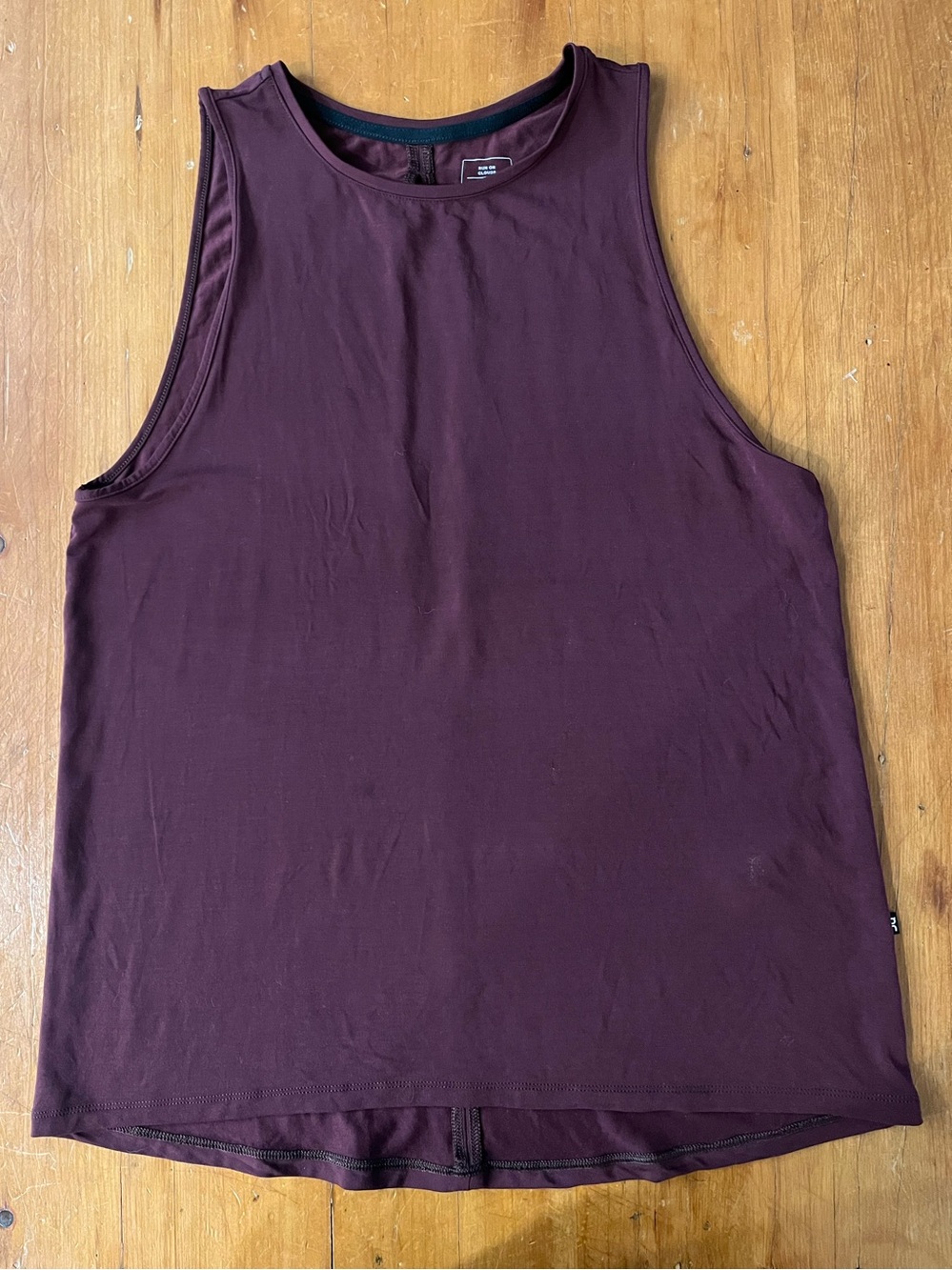 On Active Tank Open Back High Ventilation Lightweight Athletic Fast Drying Top
